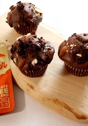トレイルバターでコーヒーチョコマフィン-レシピのメイン写真