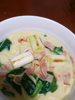フライパンで簡単★クリーミーカレーうどん-レシピのメイン写真