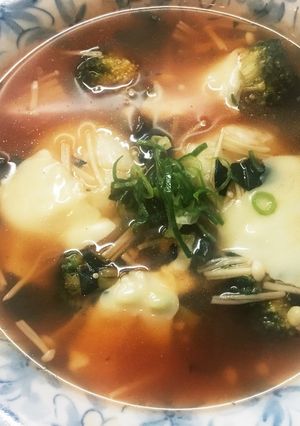 お一人様 トマト雑煮-レシピのメイン写真