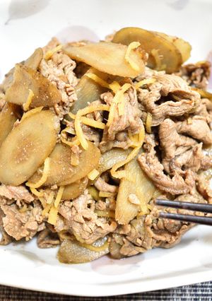 生姜たっぷり、ご飯のお供に牛肉のしぐれ煮-レシピのメイン写真