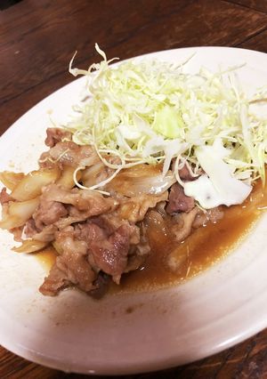 簡単・ピリ辛生姜焼き 沖縄 島とうがらし-レシピのメイン写真