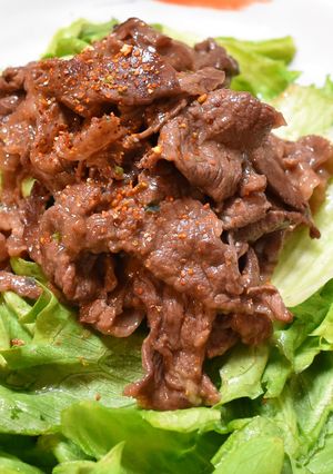 お弁当にもぴったり★牛肉の甘辛生姜焼き-レシピのメイン写真
