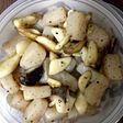 簡単!生芋こんにゃく、にんにく炒め♪