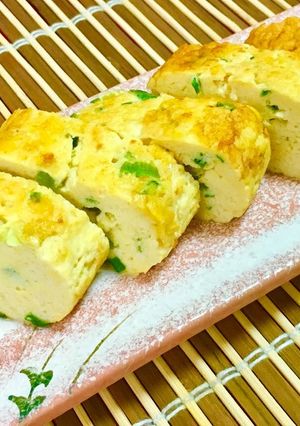 ふんわり☆お豆腐玉子焼き-レシピのメイン写真