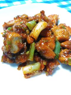 簡単!美味しい!鶏肉とネギの甘酢炒め煮-レシピのメイン写真