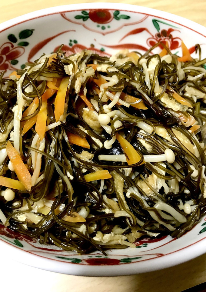 切り昆布の煮物-レシピのメイン写真