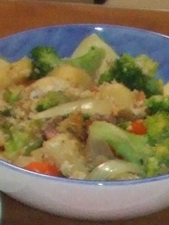 野菜のパン粉炒め-レシピのメイン写真