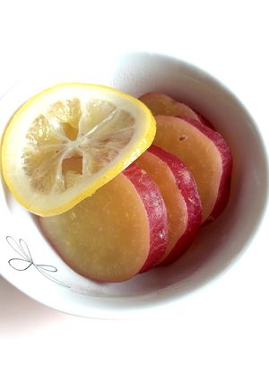 さつまいものさっぱりレモン煮-レシピのメイン写真