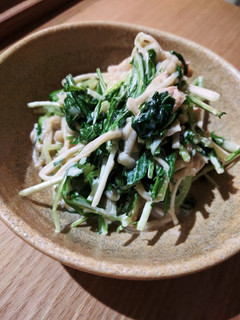 えのきと水菜のサラダ-レシピのメイン写真
