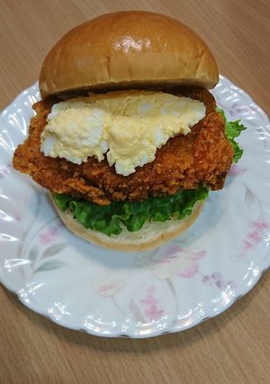 ローソンのＬチキでボリュームサンドイッチ-レシピのメイン写真