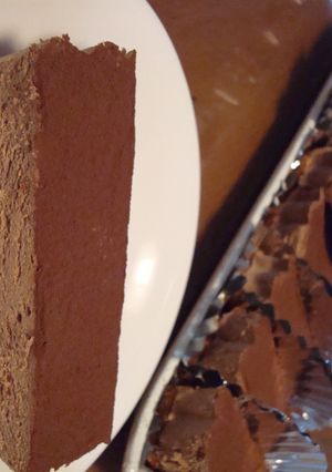 チョコレートレアチーズケーキ-レシピのメイン写真