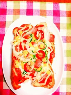 美味しい 時短 簡単 ピザ♡-レシピのメイン写真
