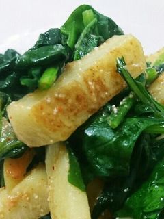 じゃがいもとほうれん草の明太子バター炒め-レシピのメイン写真