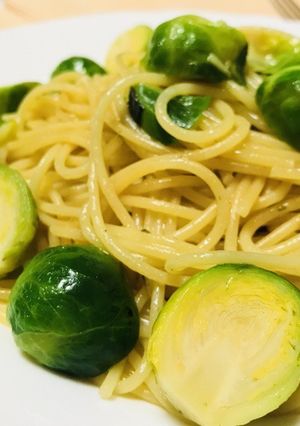 芽キャベツde春パスタ！-レシピのメイン写真