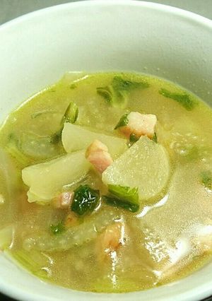 セロリとかぶのスープ-レシピのメイン写真