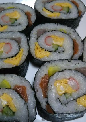 太巻き寿司（大名巻き）-レシピのメイン写真