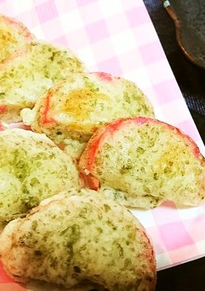 春★桜カラー★お弁当【板カマの磯辺揚げ】-レシピのメイン写真