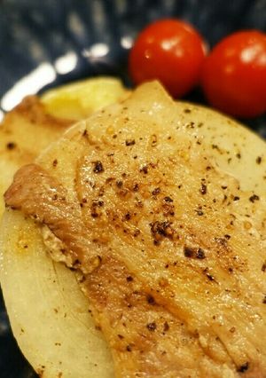 玉ねぎの豚バラ焼き-レシピのメイン写真