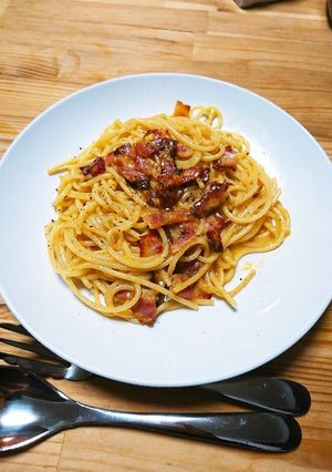 本場イタリアンシェフのカルボナーラ-レシピのメイン写真