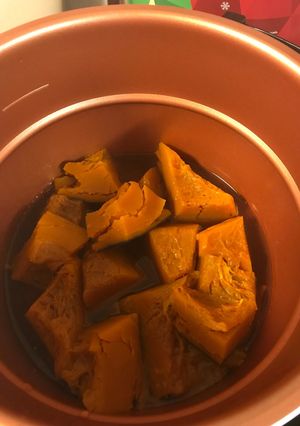 プレシャーキングプロ南瓜の煮付け-レシピのメイン写真