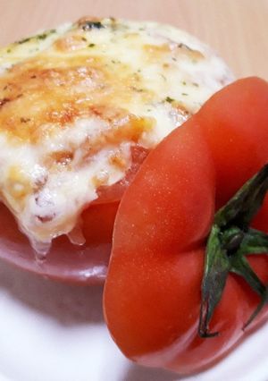 丸ごとトマトの☆オーブン焼き-レシピのメイン写真