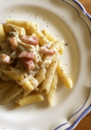 酒粕クリームパスタ-レシピのメイン写真