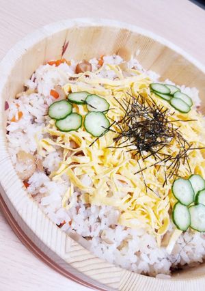 ☆みょうがたっぷり♡五目ちらし寿司☆-レシピのメイン写真