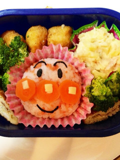 アンパンマンお弁当-レシピのメイン写真