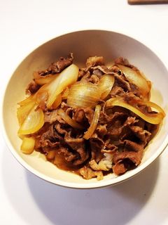 牛丼-レシピのメイン写真