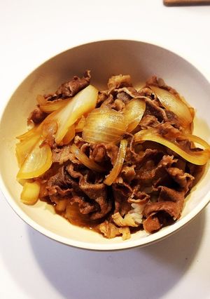 牛丼-レシピのメイン写真