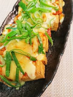 厚揚げキムチチーズ焼き-レシピのメイン写真