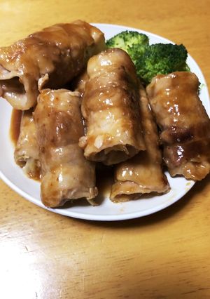 簡単☆豚バラ肉巻きキャベツ-レシピのメイン写真