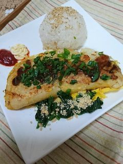 キャベツのみのお焼きのランチプレート-レシピのメイン写真