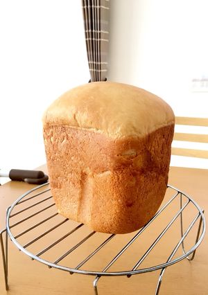 HB♡バター香る豆腐のふわもち食パン-レシピのメイン写真