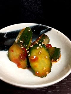 簡単和えるだけ!ピリ辛きゅうりの漬物!-レシピのメイン写真