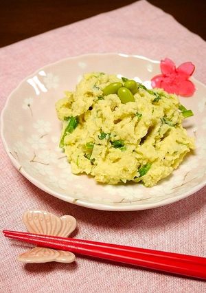 簡単！菜の花☆春ポテトサラダ-レシピのメイン写真