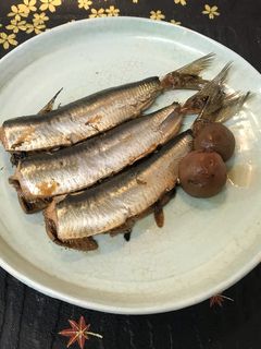 簡単で美味い!大羽いわしの梅煮-レシピのメイン写真