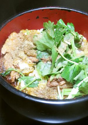 超簡単！☆料理初心者向け☆さんまの蒲焼丼-レシピのメイン写真