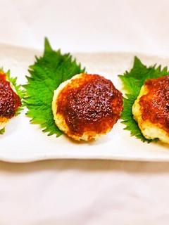 *みそ味の焼きおにぎり*-レシピのメイン写真