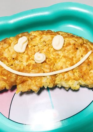 卵×ご飯 ۞ ちょっとしたおやつゴハン！-レシピのメイン写真