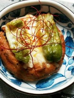 がんもと獅子唐のチーズ焼き-レシピのメイン写真