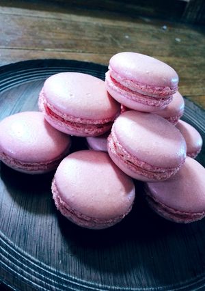桜のマカロン-レシピのメイン写真