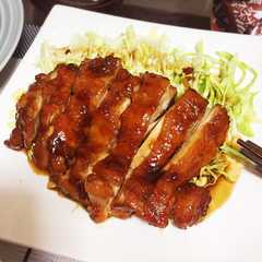 รูปของ かんたん！照り焼きチキンのやわらかソテー