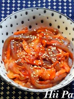超簡単!こんにゃく キムチ炒め-レシピのメイン写真