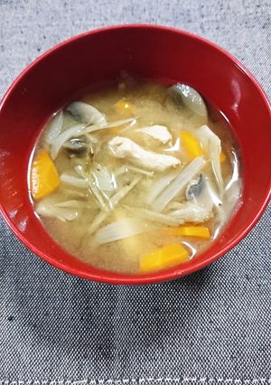 豚汁じゃなくて鶏汁-レシピのメイン写真