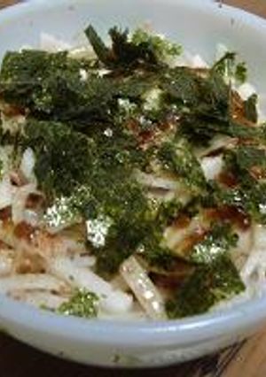 大根とツナの味付け海苔サラダ-レシピのメイン写真