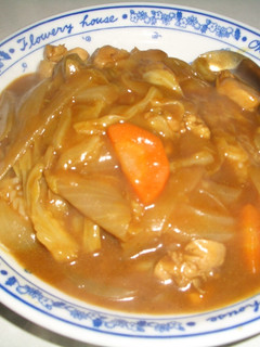 ちょっと和風なキャベツカレー-レシピのメイン写真
