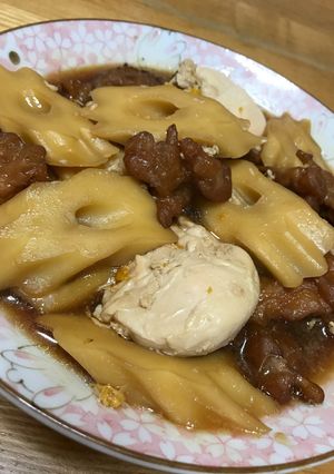 白米モリモリ☆ちくわぶとごぼう天の甘辛煮-レシピのメイン写真