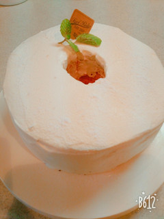 白あんと桜のシフォンケーキ-レシピのメイン写真