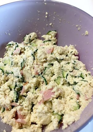 簡単、節約！おからサラダ-レシピのメイン写真